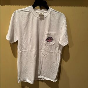 NWOT Old Row White Graphic Pocket T-Shirt Admit Nothing